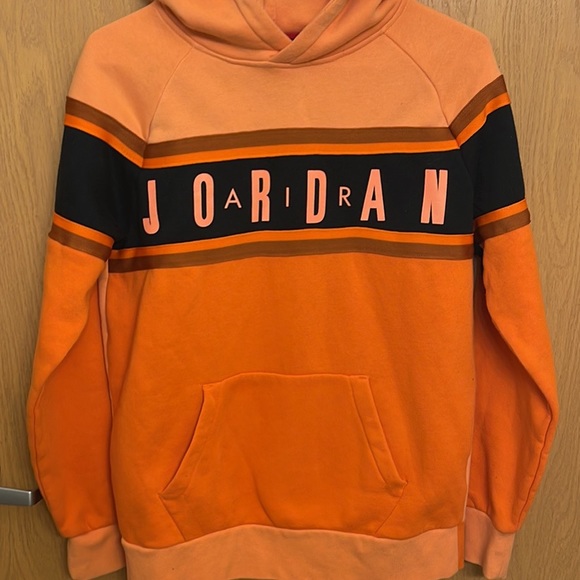 🧡AIR JORDAN🧡 Youth XL Gradient Fleece Pullover Hoodie - Picture 2 of 5